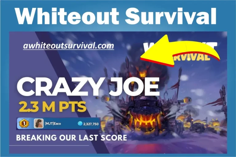 crazy joe whiteout survival