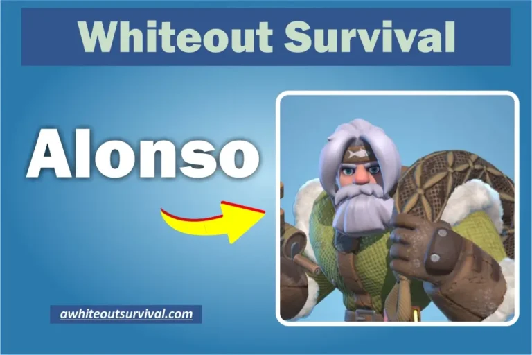 Alonso whiteout survival hero